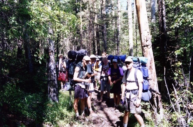 Troop 10 Backpacking at Philmont 1997 - StephenVenters.com