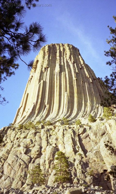 Climbing Devil's Tower 2003 - StephenVenters.com