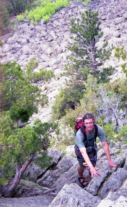 Climbing Devil's Tower 2003 - StephenVenters.com