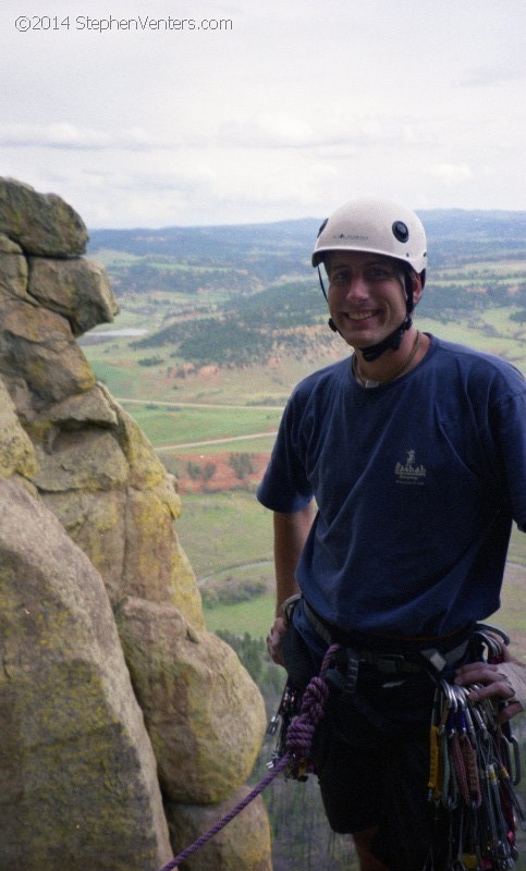 Climbing Devil's Tower 2003 - StephenVenters.com