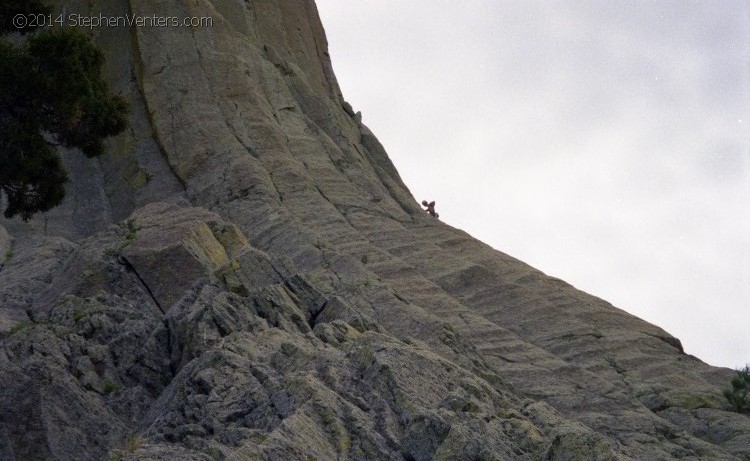 Climbing Devil's Tower 2003 - StephenVenters.com