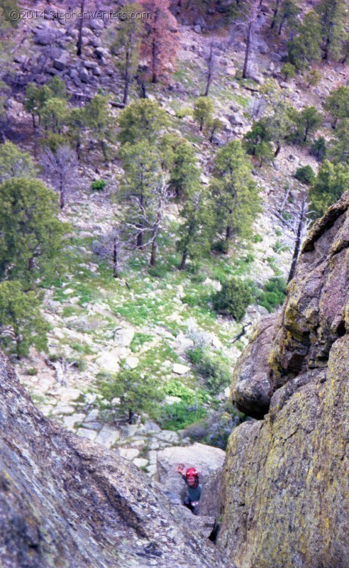 Climbing Devil's Tower 2003 - StephenVenters.com