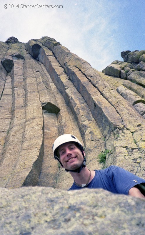 Climbing Devil's Tower 2003 - StephenVenters.com