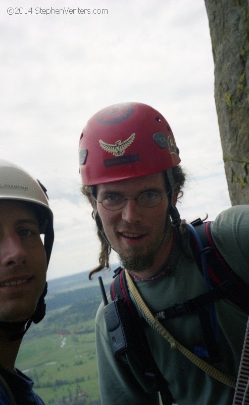 Climbing Devil's Tower 2003 - StephenVenters.com