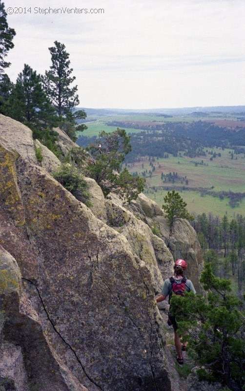 Climbing Devil's Tower 2003 - StephenVenters.com