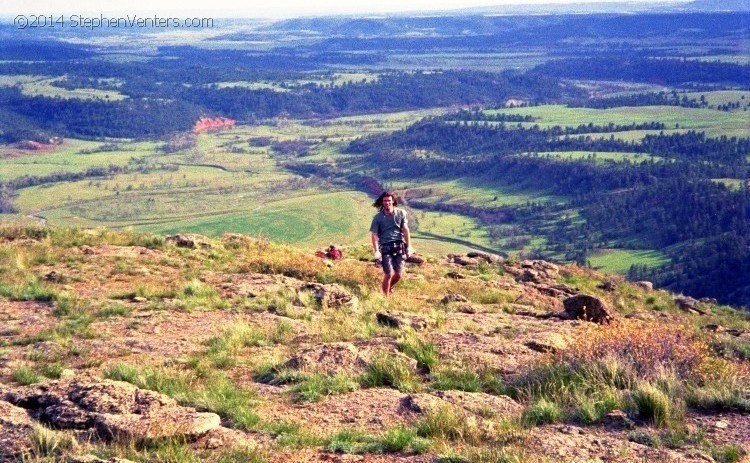 Climbing Devil's Tower 2003 - StephenVenters.com